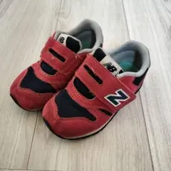 New Balance キッズスニーカー レッド/ネイビー