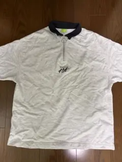 HUF ハーフジップ ポロシャツ グレー Lのサムネイル