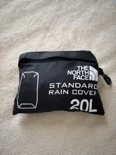 THE NORTH FACE 20L ノースフェイスリュックレインカバー黒　美品