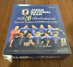 2023 エポック EPOCH サッカー 日本代表 未開封BOX 未開封ボックス 