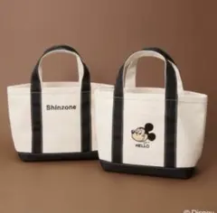 Shinzone ミッキーマウス トートバッグotona MUSE 12月号付録のサムネイル