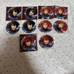 あんスタ 6周年缶バッジ 月永レオ 朔間凛月 朱桜司
