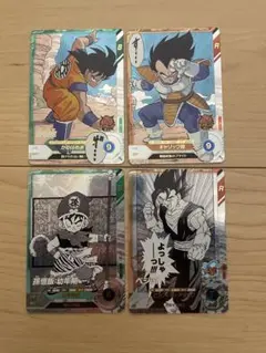 ドラゴンボールスーパーダイバーズ40th SR コンプリート　4枚セット