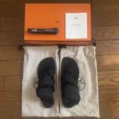 最終値下げ HERMES アイランド 37ブラックのサムネイル