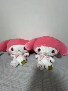 マイメロディ ぬいぐるみ 2体セット　超超BIGぬいぐるみ〜アニバーサリー〜