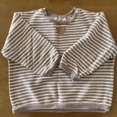 Aostaくまさん　ストライプトレーナー　100〜110cmくらい