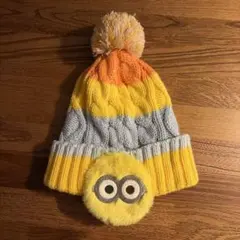 ミニオン ポンポン付きニット帽 ユニバーサルスタジオジャパン