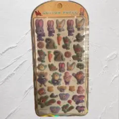 コットンパフィーシール　ズートピア　ディズニー　正規品