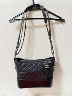 CHANEL シャネル ガブリエルドゥホーボーバッグ ミディアムサイズ ブラック
