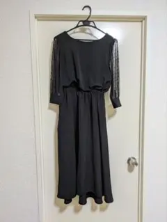 aparr by lowrys OCドットチュールワンピース