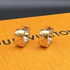 LOUIS VUITTON ブックドレイユ・ナノグラム ピアス 片方 - メルカリ