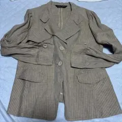 ANNE KLEIN ストライプジャケット