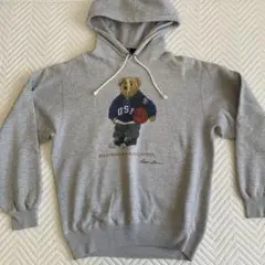 ポロベア ラルフローレン　バスケ　ポロバスケ　パーカー　フーディー　90s