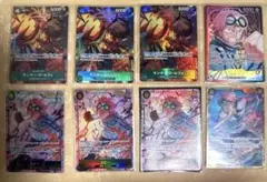 ルフィSRパラ×3 コビーリーパラ×1 コビーシクパラ×3 コビーSEC×1