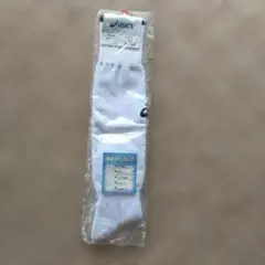 asics ストッキング XSS095 ホワイト×ブラック 24cm