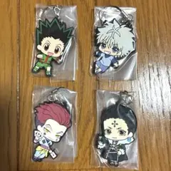 ハンターハンター　カプセルラバーマスコットvol.1　4種