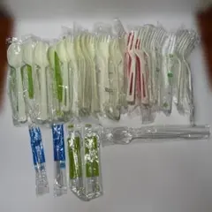 使い捨てスプーン、フォーク等　25本