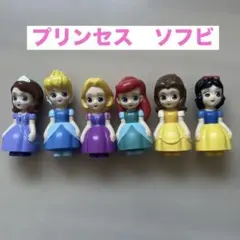ディズニープリンセス フィギュア 6体セット