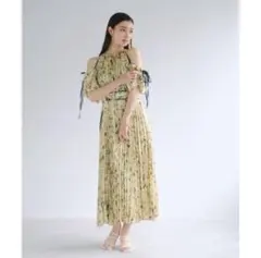 SNIDEL ボリュームスリーブワンピース