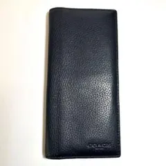 COACH オールドコーチ ヴィンテージ 長財布 ベージュ レザー インド製 