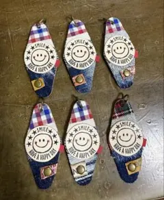 革タグ　ハンドメイド