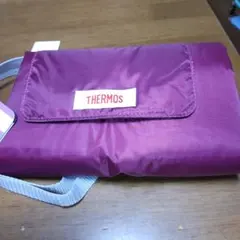 [新品未使用]THERMOS 保冷ショッピングバッグ 約12L パープルのサムネイル