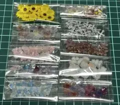 【得】ネイルパーツ まとめセット