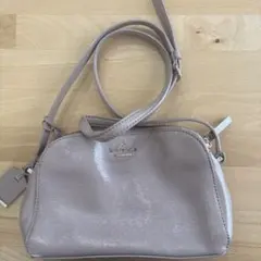 kate spade ピンクベージュ ショルダーバッグ