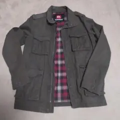 値下げ【メンズМ】QUIKSILVER　モッズコート　ミリタリー　ジャケット