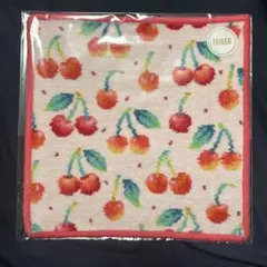 チェリードット ピンク フェイラー ハンカチ