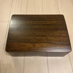 木製 重箱 二段重 漆器風