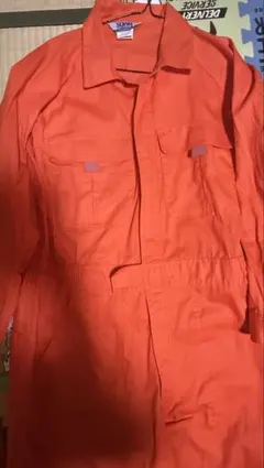 SOWA つなぎ No.9800 オレンジ Mサイズ