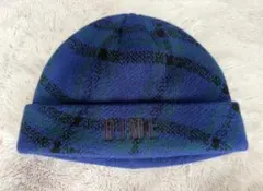 DIME Plaid Cuff Beanie