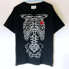 makes style tシャツ 骨 ハート
