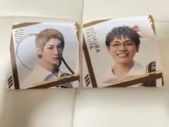 テニミュ まねきねこ コースター 裕太 野村