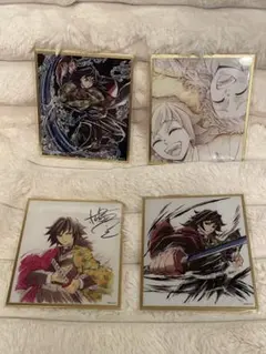 鬼滅の刃 WEBSHOPくじ アクリル色紙 冨岡義勇 セット