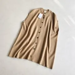 6(ROKU) COTTON WOOL KNIT PONCHO ポンチョ