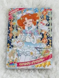 ひみつのアイプリ ゆきうさぎケープアイスブルー リンリン コレクショングミ ②