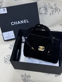 ✨VIP限定✨専用BOX付 ブラック ベルベット ショルダーバッグ