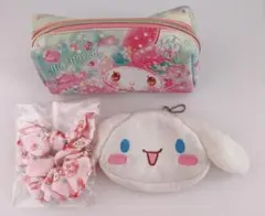 マイメロ　シナモン　ポーチ　キティー　シュシュ