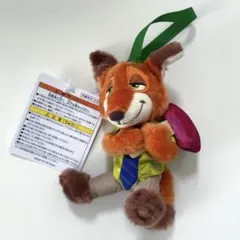 ディズニー ズートピア ニック・ワイルド キーホルダー チャーム