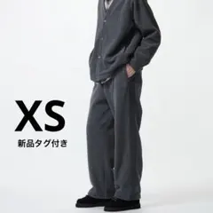 新品 ユニクロ NEEDLES フリースワイドパンツ ブラック XS ニードルズ