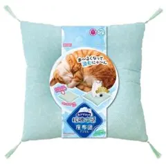 ＜未使用＞マルカン 白クマさんの接触冷感座布団 CT-723（ペット用皿付き）①のサムネイル
