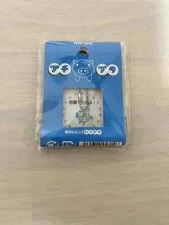 プチブタ 暗闇で光るストラップ