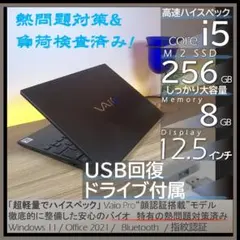 高年式✨VAIO Pro PJ 第12世代i5 16GB 爆速機✨超軽量 - メルカリ