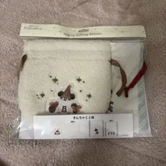 リルリンリン　ディズニー　クリスマス　2025年　きんちゃく　巾着　きんちゃく袋