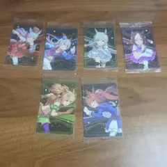 ウマ娘 ウエハースブロマイドカード 6枚セット