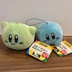 星のカービィ　マルチカラーマスコット　ブルー　グリーン