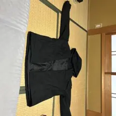 フード付き ダウンジャケット ブラック