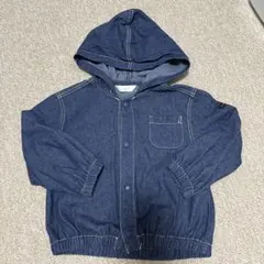 【即日発送】アカチャンホンポ　フード付きデニムジャケット 95